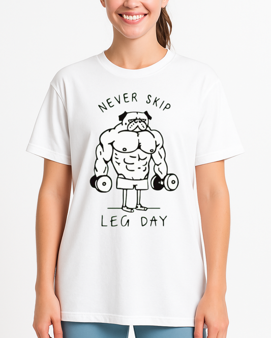 Remera Unisex Leg Day