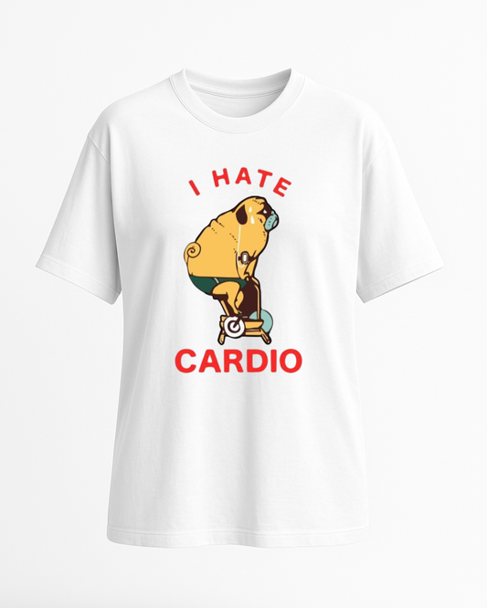 Remera Unisex I Hate Cardio